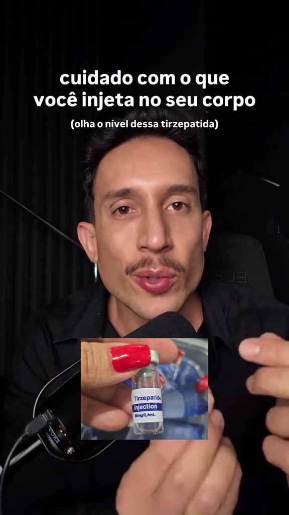 💉CUIDADO COM A QUALIDADE DA TIRZEPATIDA QUE VOCÊ COMPRA💉🧴 🚨 O que tem...