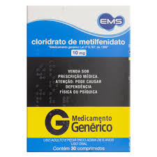 Ritalina 10mg 30 Cápsulas - Generica