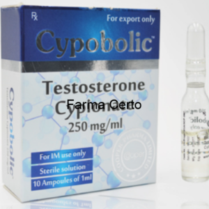 Cipionato de testosterona 250mg/ml 10 Ampolas - Cooper pharma